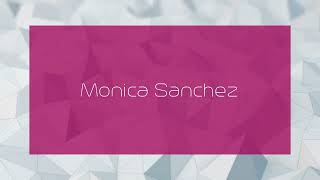 Monica Sanchez  appearance [upl. by Ettenoj]