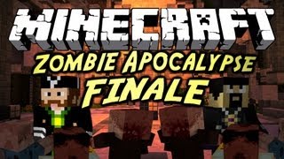 Minecraft Zombie Apocalypse w AntVenom FINALE [upl. by Irianat440]