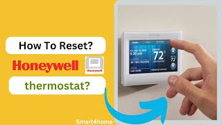 How to reset your Honeywell thermostat  How To Fix a Blank Honeywell Thermostat [upl. by Homerus261]