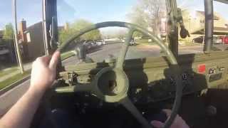 Commuting in a Detroit Diesel Powered M37 [upl. by Gibrian]