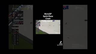 Motogp Crash Phillip Island Marco Bezzecchi amp Maverick Viñales motogp race crash scary [upl. by Cathey]