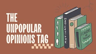 Unpopular Opinions Tag [upl. by Esyak]