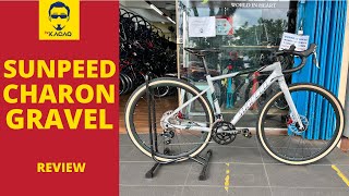 SUNPEED CHARON  BUDGET GRAVEL BIKE  Shimano Sora Bike Cycling Malaysia Basikal Review [upl. by Retepnhoj]