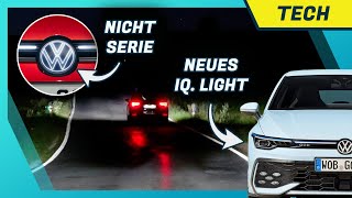 Neues IQLight  MatrixLED im Golf 8 Facelift Test Nachtfahrt amp Unterschied LED Plus Scheinwerfer [upl. by Brandtr]