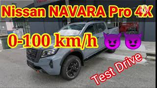 Nissan NAVARA 2021 0100kmh amp Test Drive [upl. by Cerallua21]