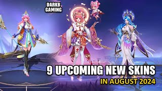 9 Upcoming Skins in August 2024 Release Dates  September 2024 Starlight Skin  Mobile Legends [upl. by Sachsse]