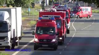 Die Helden von Bönen  Bezirksreserve Lippe auf dem Weg zum Großbrand in Bönen bei Hamm [upl. by Eniamerej]