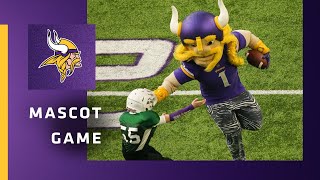 Mascots vs Kids Halftime Game  2022 Minnesota Vikings [upl. by Akram]