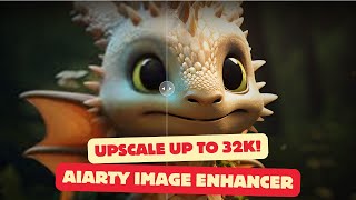 How To Upscale Image Up To 32K  Aiarty Image Enhancer  Tutorial [upl. by Attehcram]