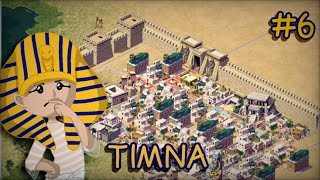 Buduję FORTECĘ na środku PUSTYNII 🧱🗡️  PHARAOH A NEW ERA 6  TIMNA [upl. by Einnal]