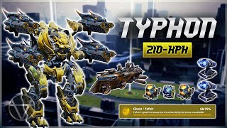 WR 🔥 Typhon 210 KPH Speed Frederick  Ghost – Mk3 Gameplay  War Robots [upl. by Torrin493]