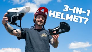 ONE Helmet ANY Trail  Leatt 30 Helmet  Loam Wolf Tech Check [upl. by Nylidnarb479]