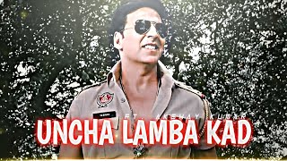 Uncha Lamba kad 😁 Ft Akshay Kumar  Uncha Lamba kad ⚔️ Akshay Kumar Edit  Whatsapp Status Edit 💯 [upl. by Enerahs]