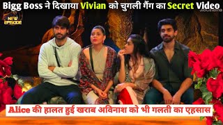 Bigg Boss 18 Live Confession Room Vivian Dsena Watch Secret Video Of Alice Eisha Avinash Mishra [upl. by Sansen]