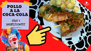 Pollo a la coca cola Salsa increíble Receta SIN HORNO [upl. by Orlanta238]