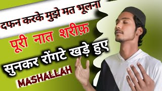 Dafna Karke Mujhe Mat Bhulana Kabar Par Tum Meri Aana Jana  Naatsarif  Naat [upl. by Eissed]