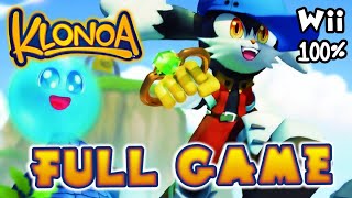 Klonoa 100 FULL GAME Walkthrough Longplay Wii [upl. by Hnaht978]