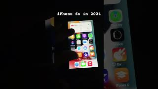 iPhone 6s in 2024 iOS 1583 iphone homebutton Apple A9 chip [upl. by Roderich]