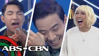 Erik Santos naluha katatawa sa impersonation ni Darren sa kaniya  ABSCBN News [upl. by Ived]