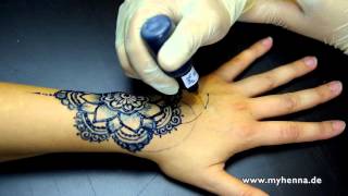 MY HENNA  Jagua Tattoo  6 [upl. by Dadinirt]