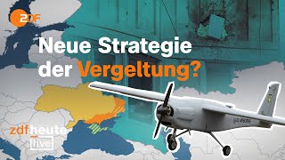 Drohnenangriff auf Moskau Militärexpertin erklärt Hintergründe  ZDFheute live [upl. by Niawd]