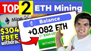 TOP2 Ethereum Mining  304 Free withdrawal  eth mining  mining app 2024 [upl. by Eward]