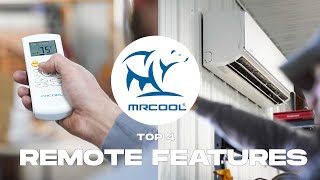 MrCool DIY Top 4 Remote Features [upl. by Wulf]