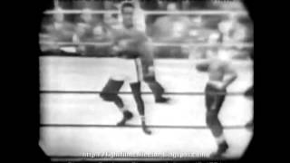 Ezzard Charles vs Bob Satterfield 1954 Original TV Broadcast [upl. by Aihsas174]