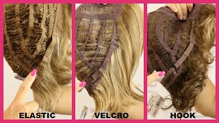 How to Use Adjustment Straps in Your Wigs [upl. by Seroled967]