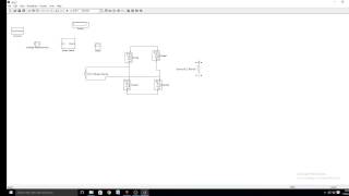 Simulation of full bridge rectifier with filter capacitor using MatlabSimulink [upl. by Grosmark749]