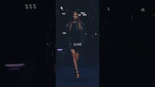 Gigi Hadid Runway Evolution  2014  2023  Shorts [upl. by Ahsekal]