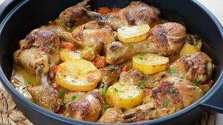 Esta receta de POLLO EN SALSA se va a convertir en una de tus preferidas [upl. by Bradeord668]