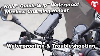 RAM® QuickGrip™ Wireless Charger  How to Setup Waterproofing amp Troubleshooting [upl. by Alimak]