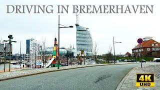 Driving in Bremerhaven Germany  4K UHD  Driving Tour  My Experience  First Time in Bremerhaven [upl. by Mairhpe220]