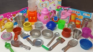 Play with Amazing mini kitchen set MINI CLAY Dolliyon [upl. by Colligan]