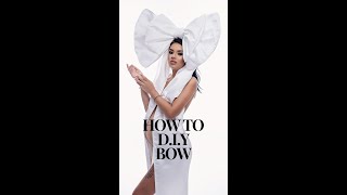 How to make bow for photography [upl. by Azyl]