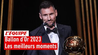 Ballon dOr 2023  Les meilleurs moments de la 67e cérémonie [upl. by Murat]