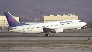 Southwest Airlines Morris Air 737300 Departing BUR [upl. by Anived178]