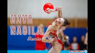 378  Hava Nagila remix music rhythmic gymanstics [upl. by Jedd]