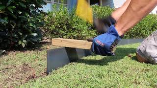 How to Install EdgeRight Metal Edging [upl. by Leeann]