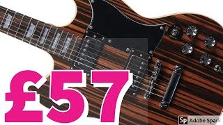 Fazley FSG4BZ SG Style guitar review [upl. by Vivle370]