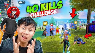 40 Kills Challenge with My Pro Guildmates Nrzzzzzzzz 😍 Tonde Gamer  Free Fire Max [upl. by Anib807]