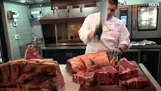 Bistecca alla Fiorentina  Steakhouse in Italy [upl. by Annaigroeg]