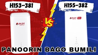 PLDT Home WiFi 5G H153381 amp H155382  What is 5G  Which Router is Better [upl. by Etak342]