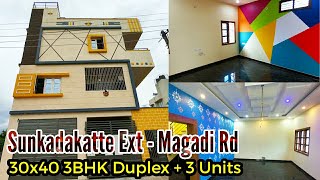 Magadi Road 30x41 Duplex Multi Unit Brand New House [upl. by Onaivatco]