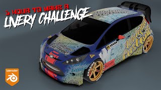 Creating a Livery in 1 Hour Challenge [upl. by Lelith]