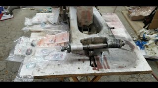 2008 Honda 400EX Swingarm Bearings Removal and Install Swingarm 1823 [upl. by Sollows597]