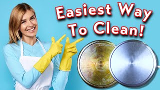 NEW WAY to Clean Stainless Steel Pans Effortless and Effective [upl. by Noland524]