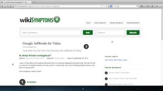 Is Strep Throat Contagious  wikiSymptoms [upl. by Layor104]