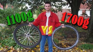 Des roues légère font elle VRAIMENT la différence  oui  Test roue berd ultra légère [upl. by Emma35]